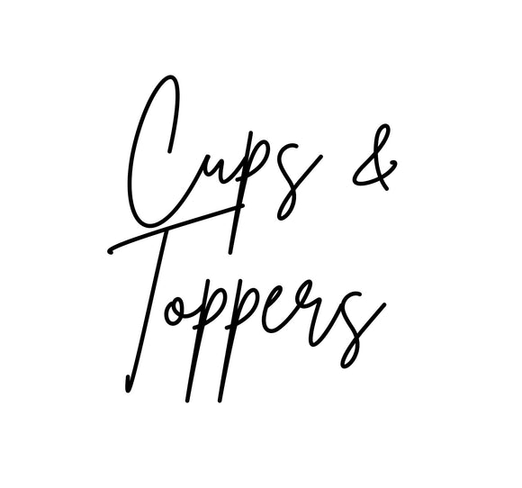 Cups & Toppers