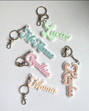 Personalized 3D Acrylic Name Keychain (MADE TO ORDER)