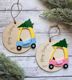 Cozy Coupe wood Ornament