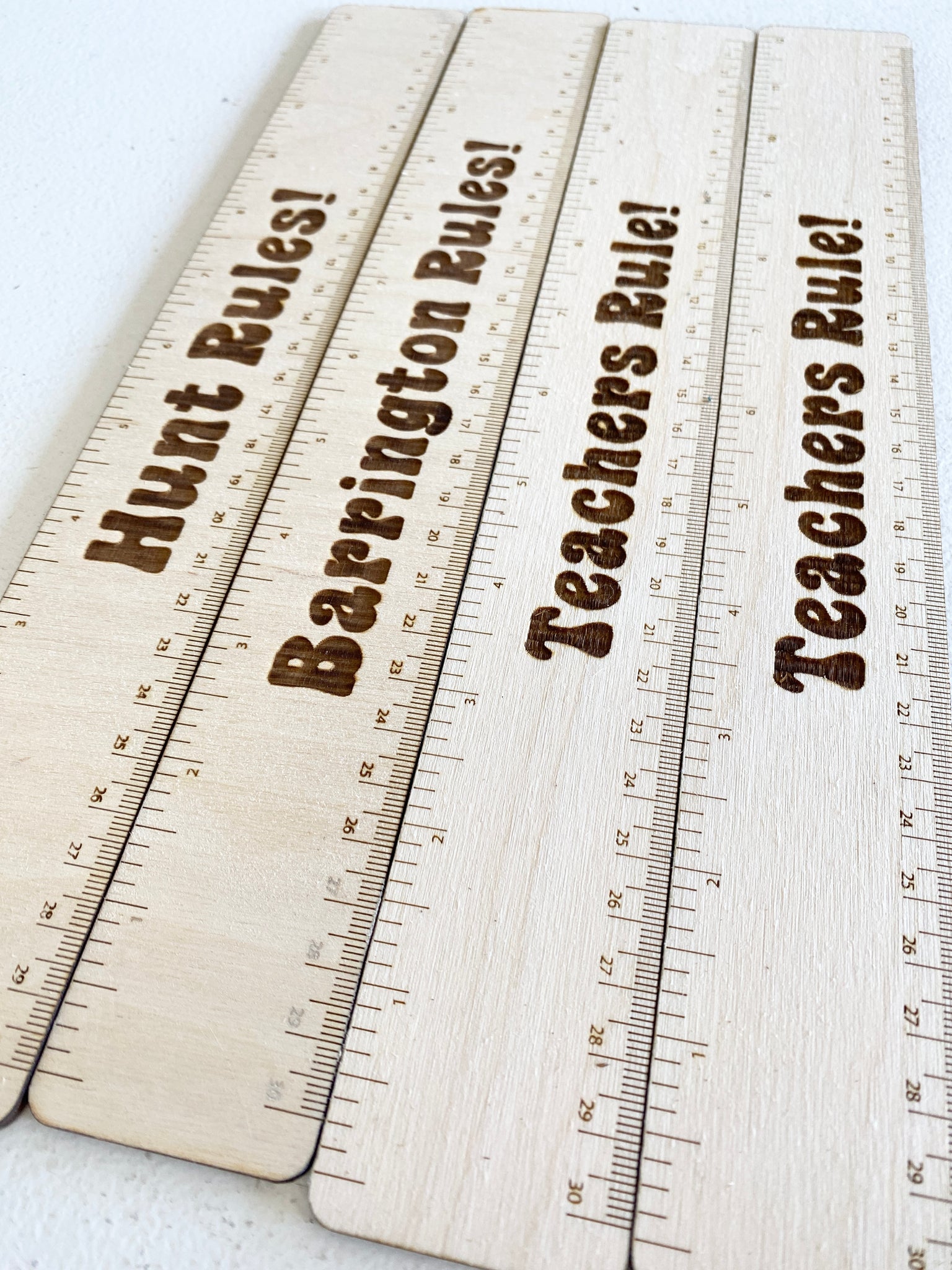 How to make a wood ruler / Laser engraver 