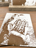 Custom Engraved Portrait (MADE TO ORDER)