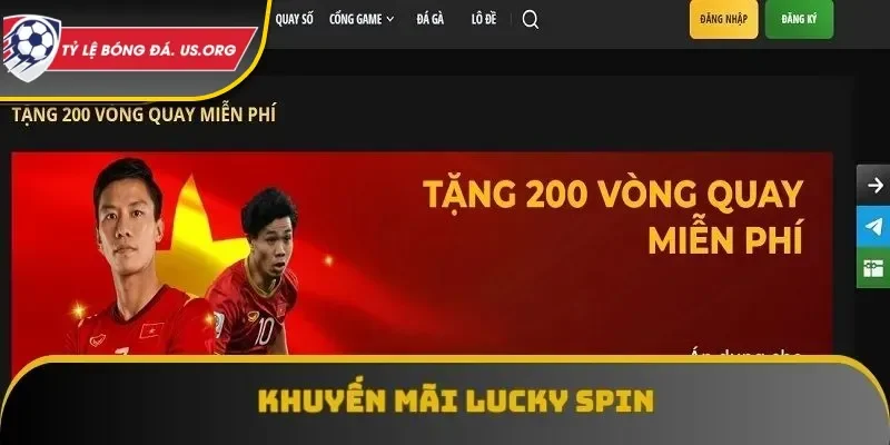 Nhanh chóng trải nghiệm lucky spin siêu thú vị