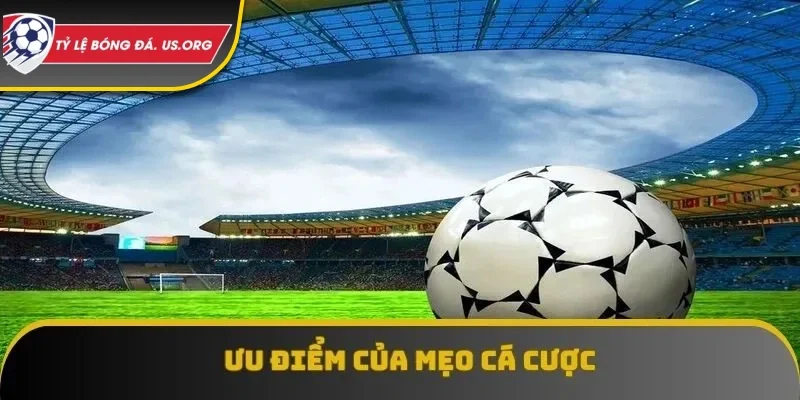 Mẹo cá độ có cực kỳ nhiều ưu điểm để bet thủ tin tưởng